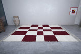 Custom Berber rug - Checkered Beni ourain rug