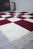 Custom Berber rug - Checkered Beni ourain rug