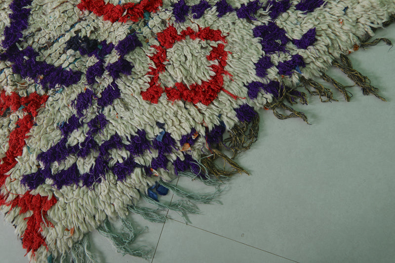 Moroccan Rug with Vibrant Geometric Patterns – 2.9 x 6.2 ft - moroccan rug