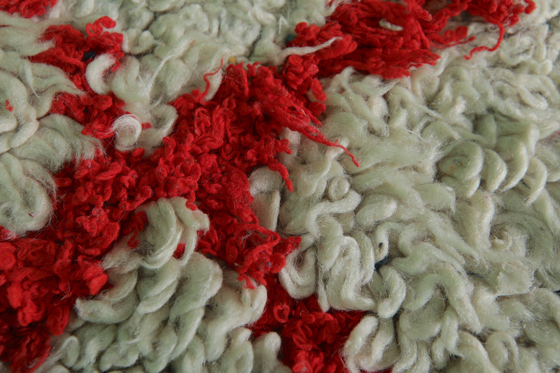 Moroccan Rug with Vibrant Geometric Patterns – 2.9 x 6.2 ft - moroccan rug