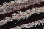 Moroccan berber rug 2 X 5.4 Feet - Boucherouite Rugs