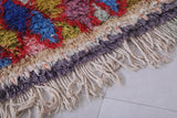 Moroccan berber rug 2.6 X 6.4 Feet