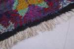Moroccan berber rug 2.7 X 6.1 Feet Purple rug