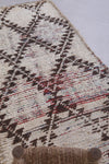 Moroccan berber rug 2.8 X 6.7 Feet - Boucherouite Rugs