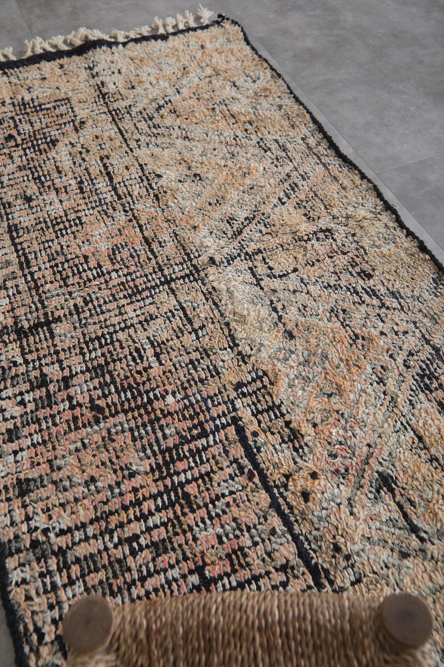 Moroccan rug 3 X 6.2 Feet