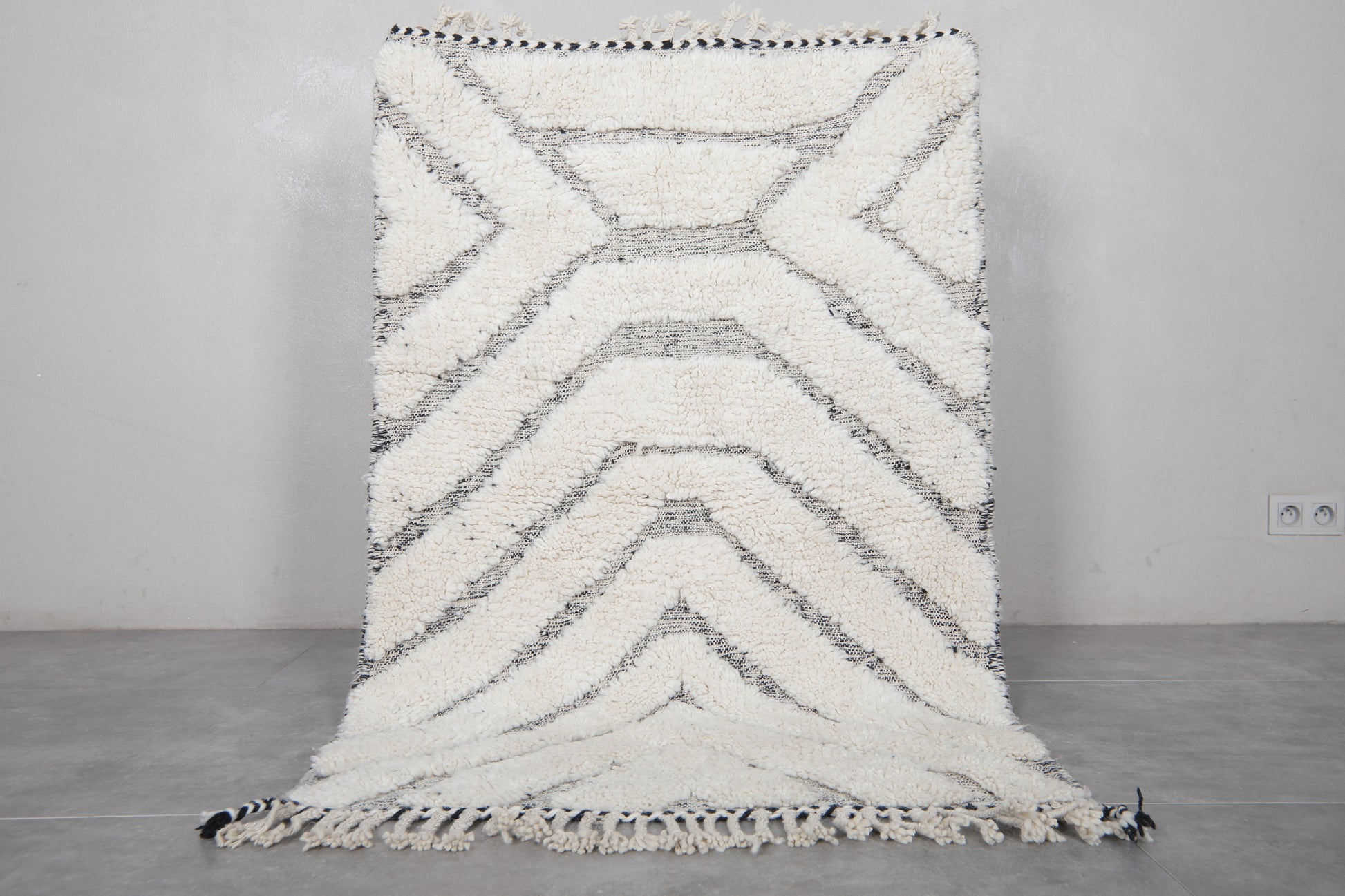 Moroccan rug 3.2 X 4.8 Feet - Beni ourain rugs
