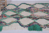 Moroccan berber rug 3.8 X 6.1 Feet - Boucherouite Rugs