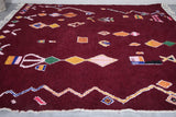Moroccan rug handmade 8.9 X 9.7 Feet