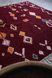 Moroccan rug handmade 8.9 X 9.7 Feet