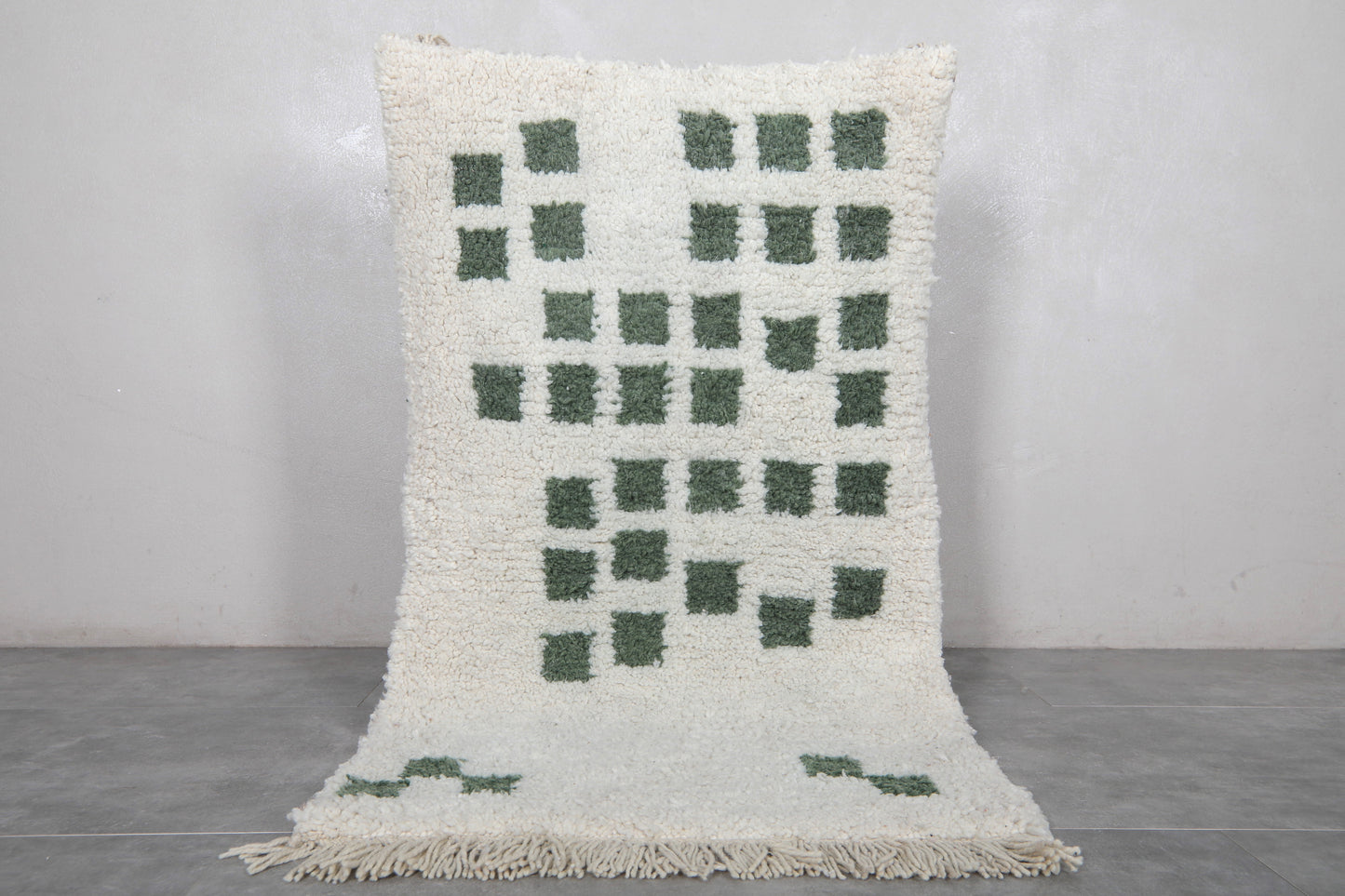 Moroccan rug 2.8 X 5 Feet - Beni ourain rugs