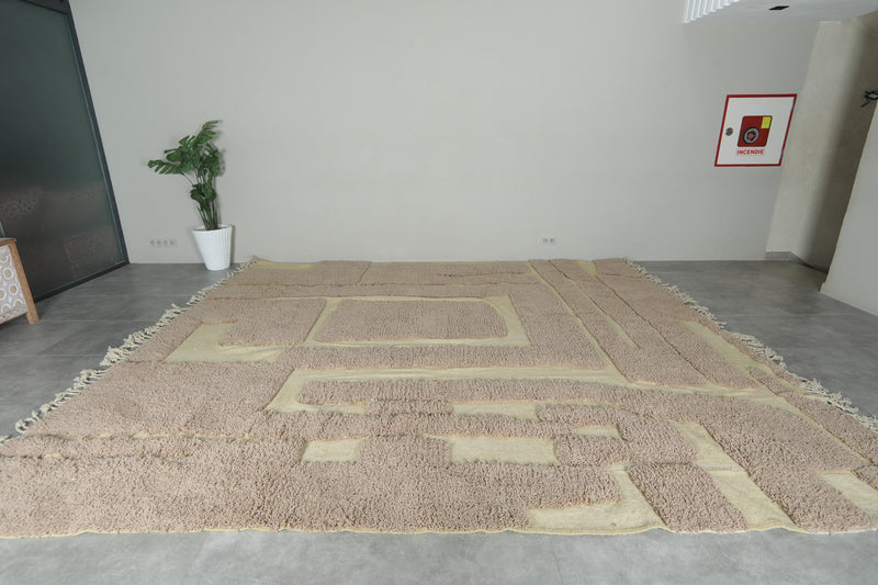 Custom Moroccan Rug - Handmade Wool Carpet - Contemporary Geometric Design