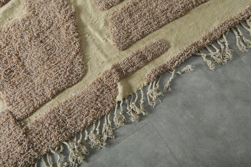 Custom Moroccan Rug - Handmade Wool Carpet - Contemporary Geometric Design