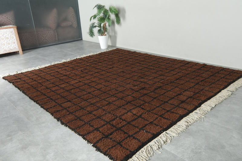 Handmade Moroccan Rug 8 FT x 9 FT
