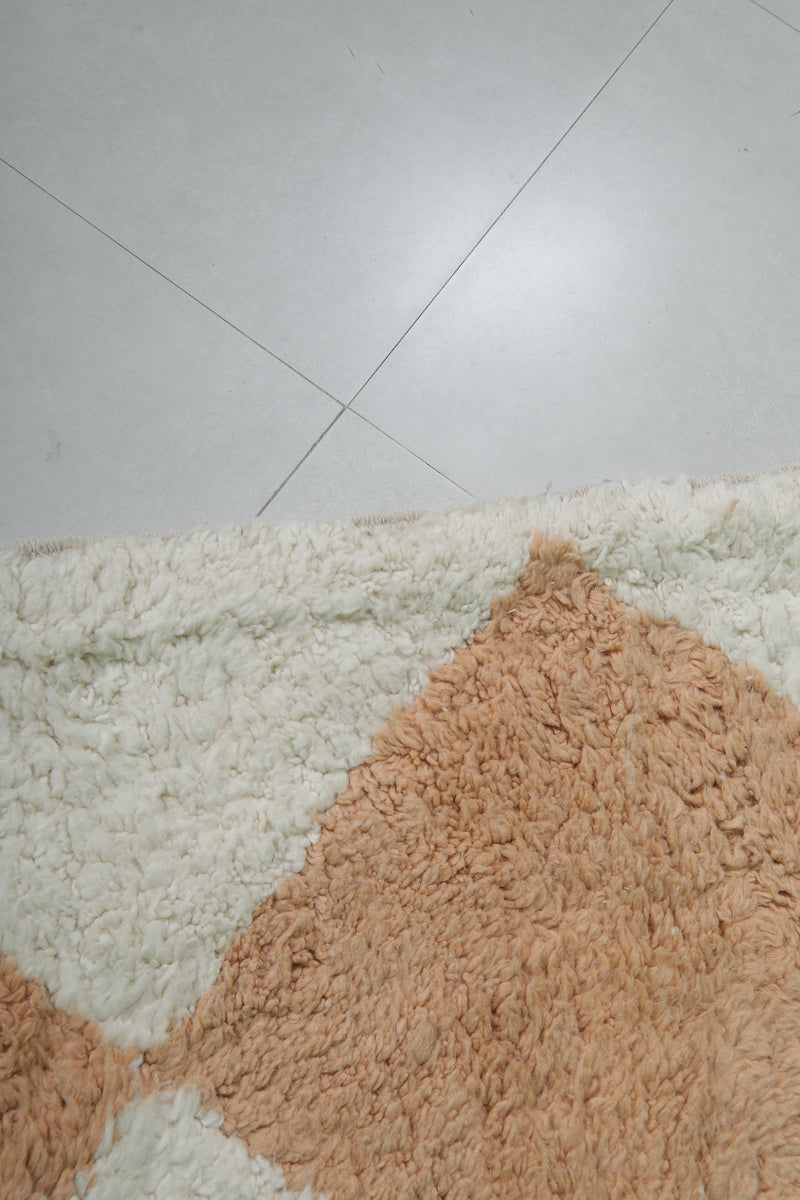 Diamond Moroccan rug - 11.2 x 14.5 ft | Handwoven statement piece - Beni ourain rugs