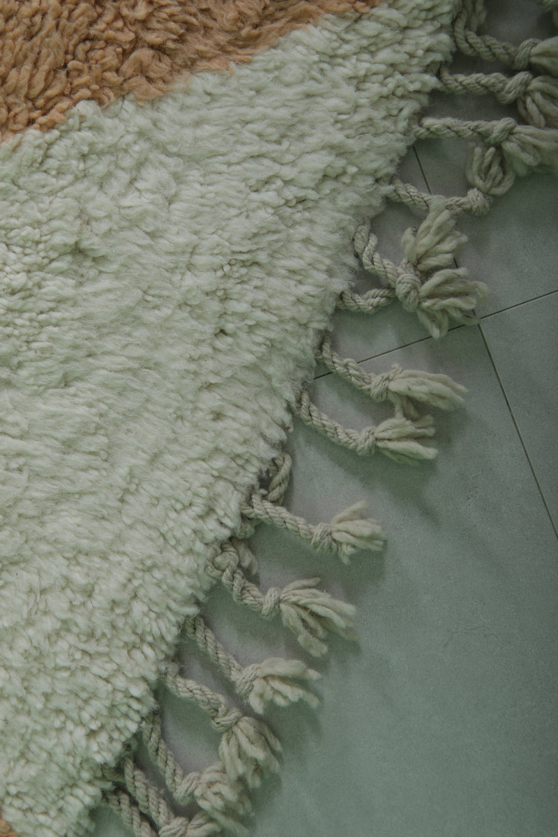 Diamond Moroccan rug - 11.2 x 14.5 ft | Handwoven statement piece - Beni ourain rugs