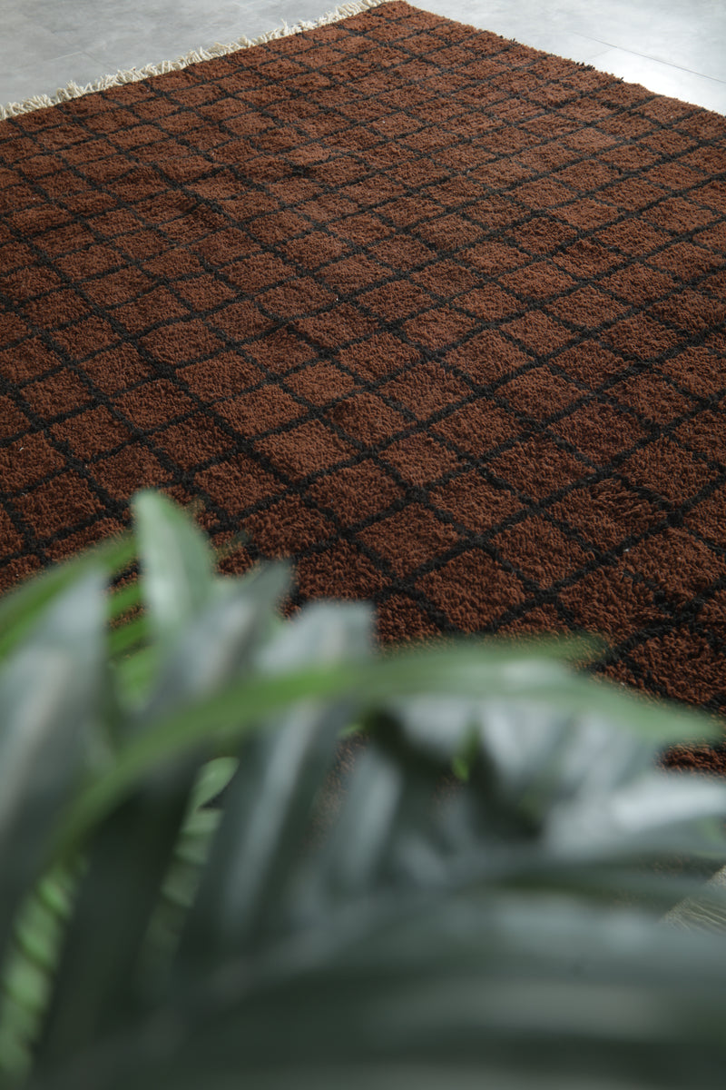 Handmade Moroccan Rug 8 FT x 9 FT