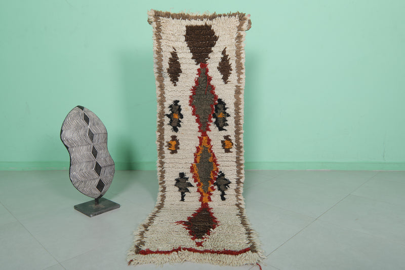 Moroccan Rug with Tribal Motifs – 1.8 x 5.9 ft - moroccan rug