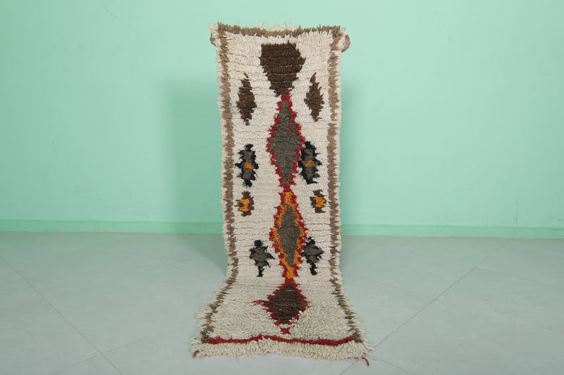 Moroccan Rug with Tribal Motifs – 1.8 x 5.9 ft - moroccan rug