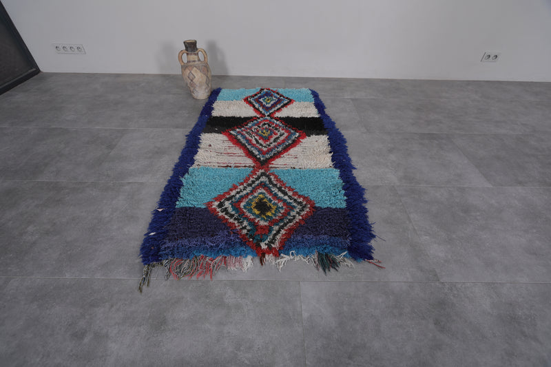 Moroccan Rug 3.3 X 5.9 Feet – Vibrant Handwoven Berber Carpet
