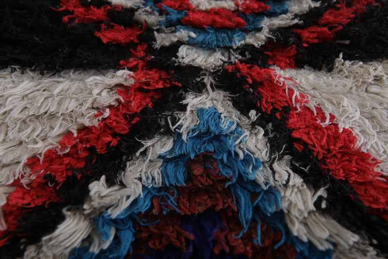 Moroccan Rug 3.3 X 5.9 Feet – Vibrant Handwoven Berber Carpet