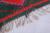 Moroccan berber rug 3 X 7.5 Feet - Boucherouite Rugs