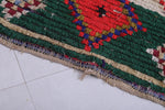 Moroccan berber rug 3 X 7.5 Feet - Boucherouite Rugs