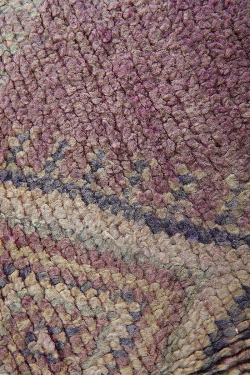 Geometric runner Moroccan rug - 5.3 ft x 13.7 ft - Azilal handmade carpet