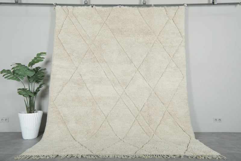 Handwoven Moroccan Rug 8.2 FT X 10.1 FT