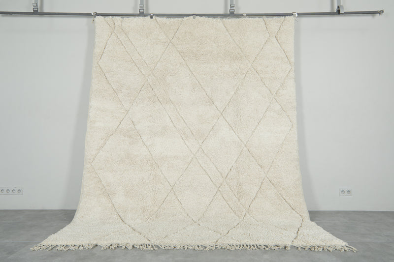 Handwoven Moroccan Rug 8.2 FT X 10.1 FT