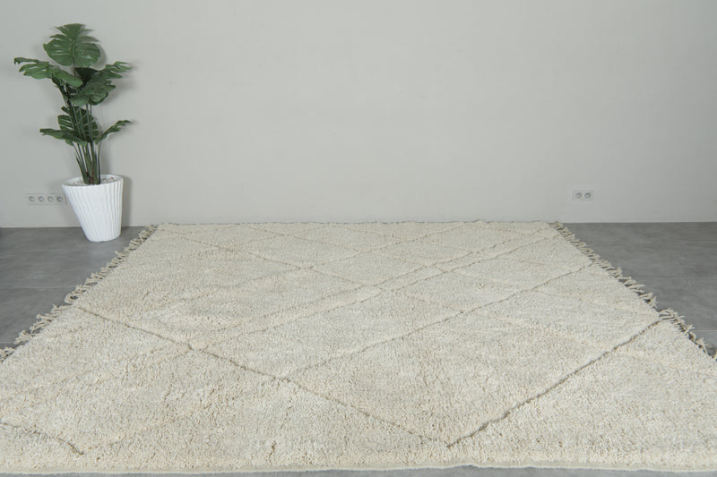 Handwoven Moroccan Rug 8.2 FT X 10.1 FT