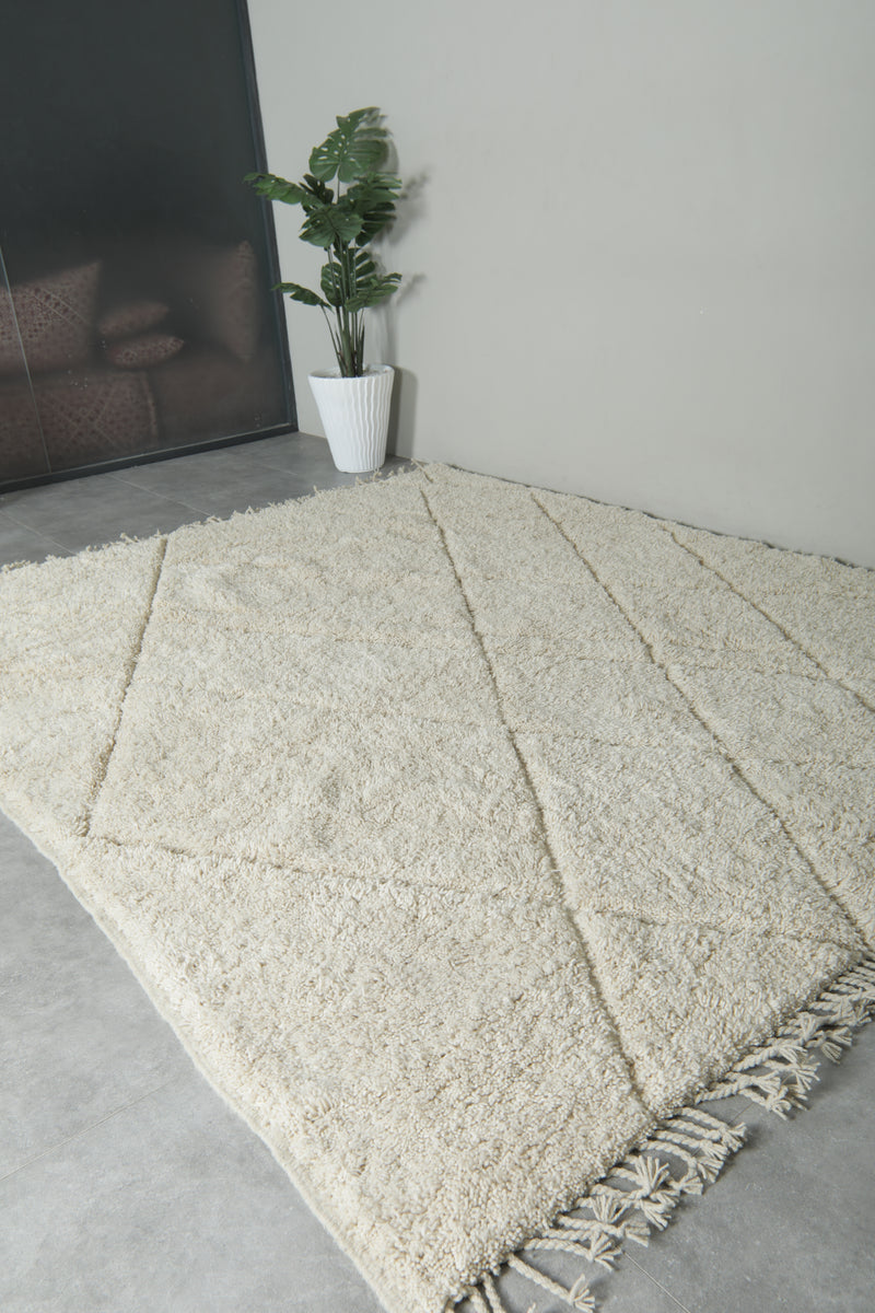 Handwoven Moroccan Rug 8.2 FT X 10.1 FT