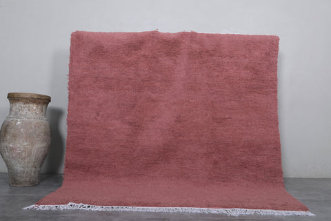 Pink Moroccan rug 7.2 X 7.5 Feet