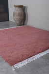Pink Moroccan rug 7.2 X 7.5 Feet