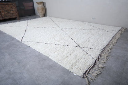 Beni Ourain moroccan rug - Custom Wool rug - Berber rug