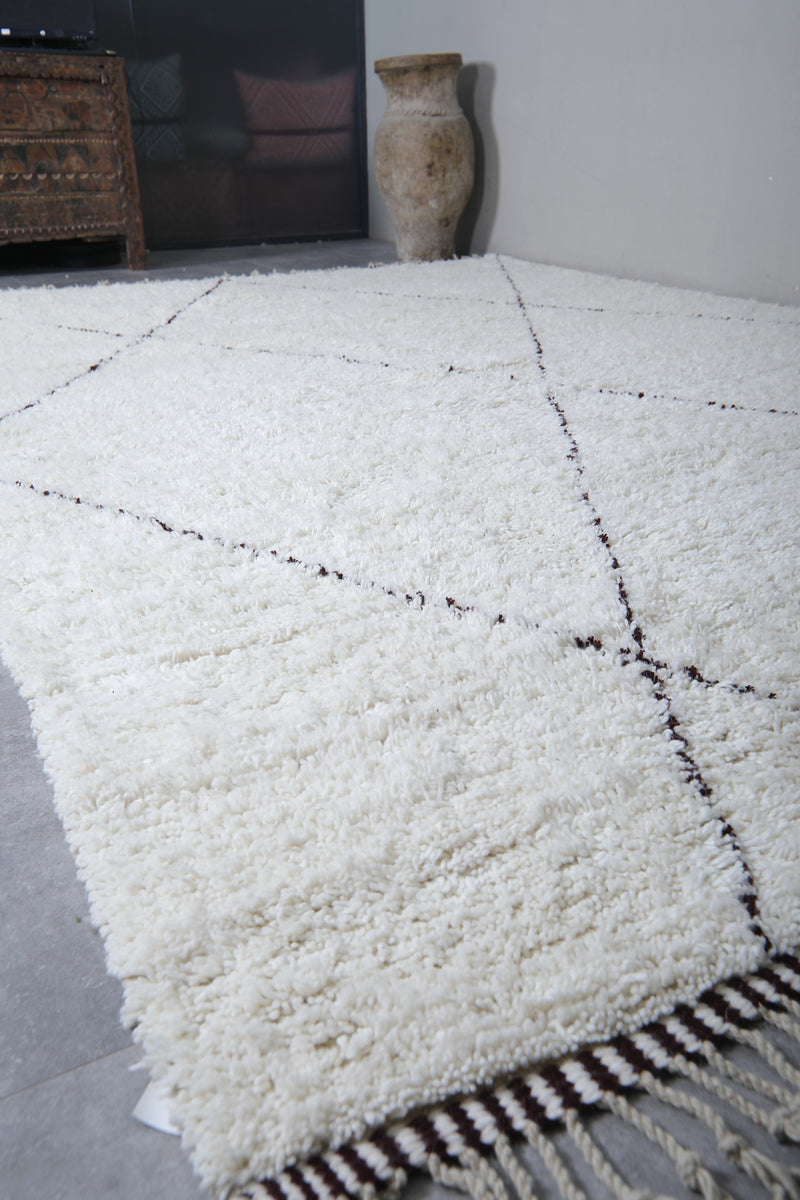 Beni ourain moroccan wool rug - Custom handmade rug