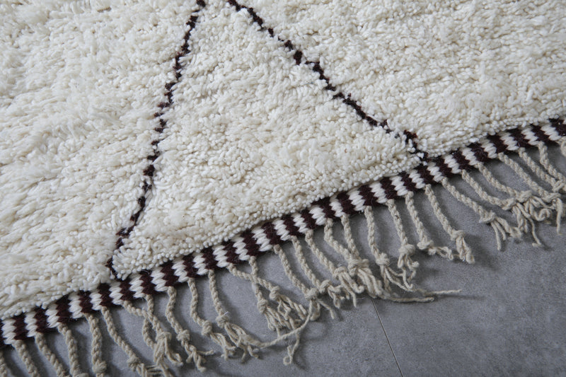 Beni ourain moroccan wool rug - Custom handmade rug