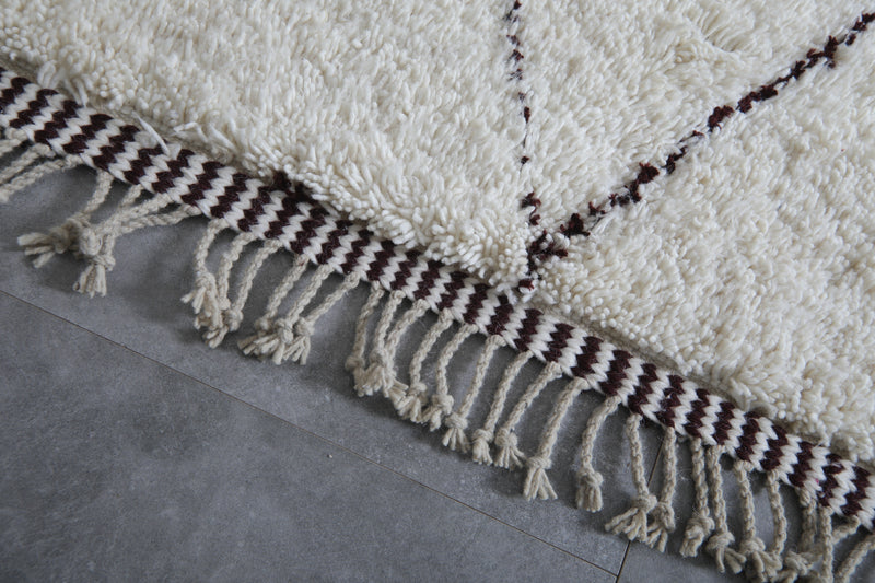 Beni ourain moroccan wool rug - Custom handmade rug