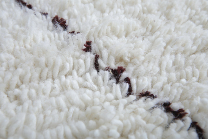 Beni ourain moroccan wool rug - Custom handmade rug