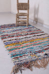Moroccan berber rug 3 X 5.3 Feet - Boucherouite Rugs
