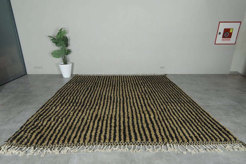 Custom Handwoven Wool Rug – Moroccan Carpet | Modern Minimalist Berber Design