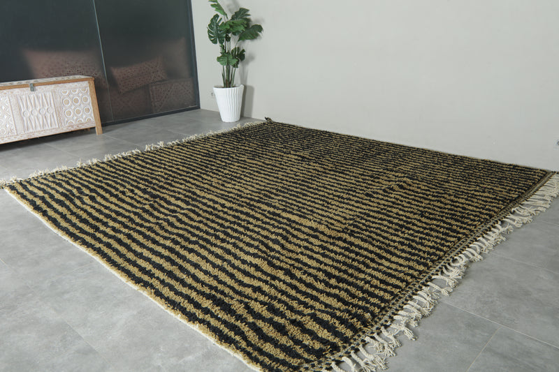 Custom Handwoven Wool Rug – Moroccan Carpet | Modern Minimalist Berber Design