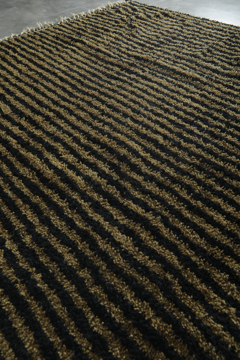 Custom Handwoven Wool Rug – Moroccan Carpet | Modern Minimalist Berber Design