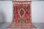 Moroccan Boujaad rug 6 X 11.5 Feet