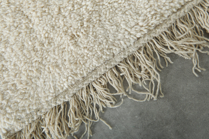 Handwoven Moroccan rug 2.1 FT X 2.9 FT - beni ourain rug