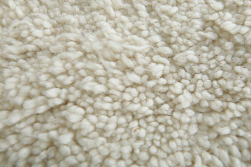 Handwoven Moroccan rug 2.1 FT X 2.9 FT - beni ourain rug