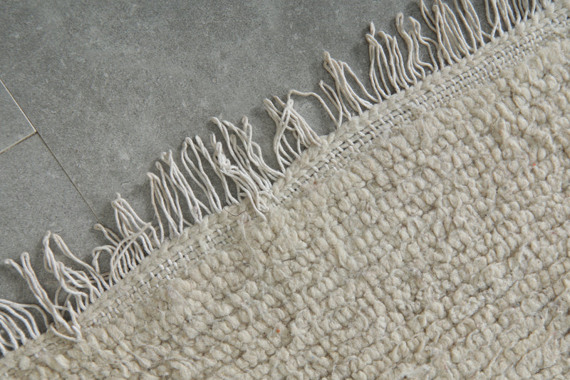 Handmade wool rug 2.6 FT X 3.4 FT