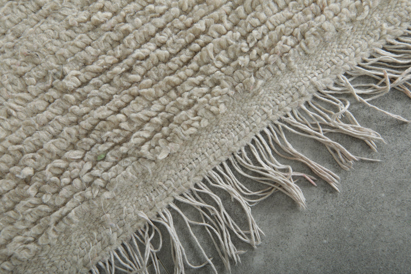 Handmade wool rug 2.6 FT X 3.4 FT