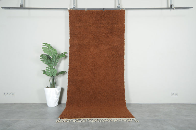 Handwoven Moroccan Rug 4.4 FT X 9.8 FT