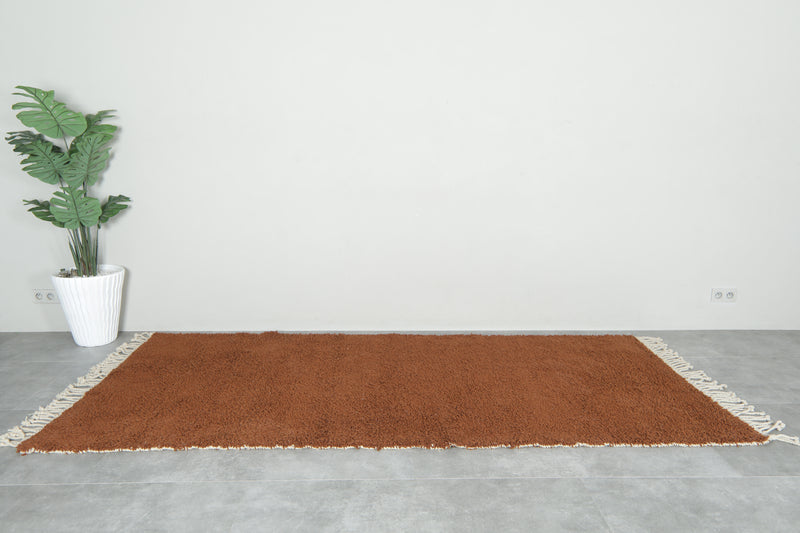 Handwoven Moroccan Rug 4.4 FT X 9.8 FT