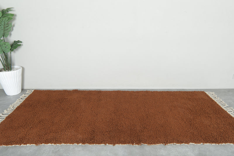 Handwoven Moroccan Rug 4.4 FT X 9.8 FT